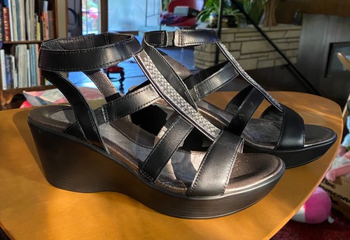 Naot mystery black leather - naot,