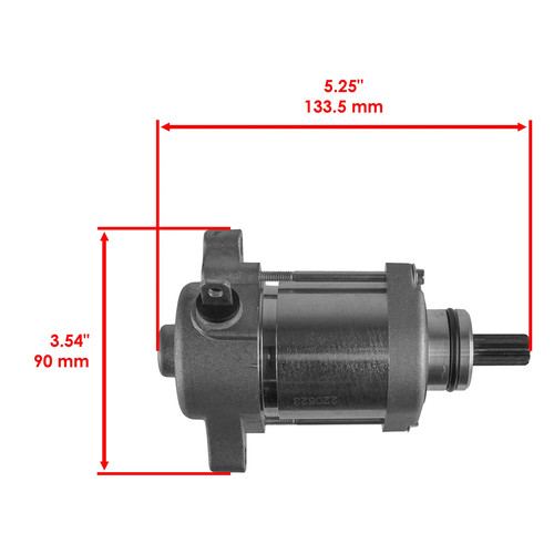 Teeth starter motor fit - motor,