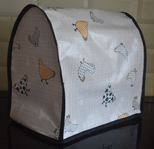 Food Mixer cover for Kitchenaid /Kenwood KMix Orange Chicken vinyl fabric