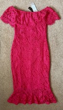 Lipsy Lace Dress Size UK 8