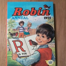 Vintage 1975 Robin annual