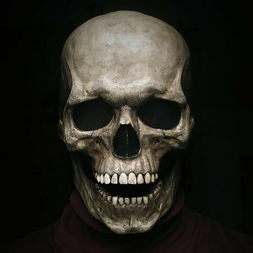 Halloween skull mask - mask, head