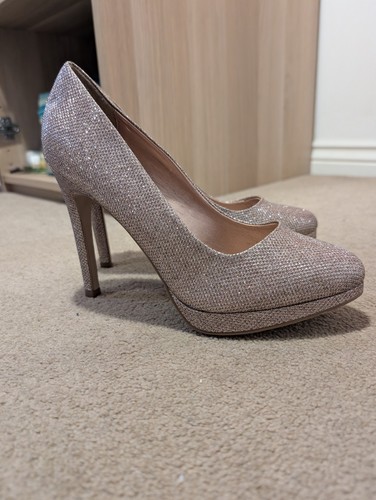 Womens newlook pink glitter - pink,