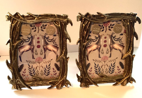Stag antler style pair of - stag,