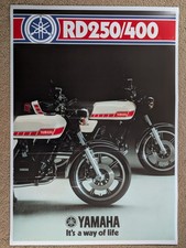 YAMAHA RD250 RD400  POSTER RD