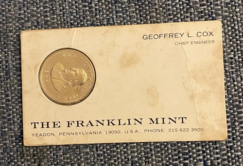 The franklin mint geoffrey - mint, “geoffrey