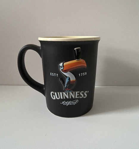 Guinness toucan black embossed - guinness,