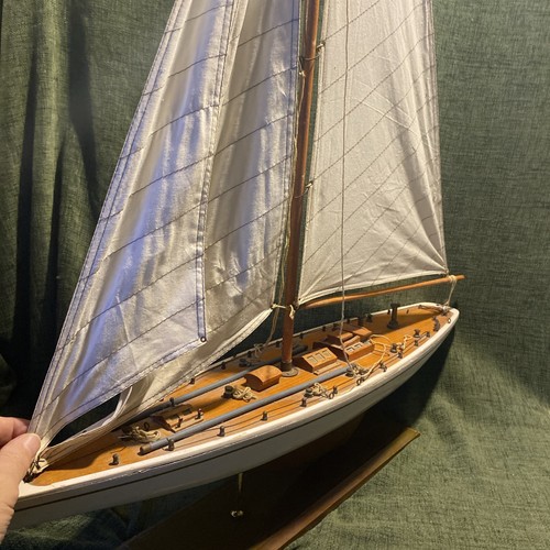 Racing pond yacht - racing, model