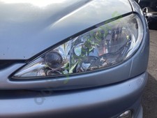 PEUGEOT 206  2A/C Headlight Headlamp Left Side 6204T0