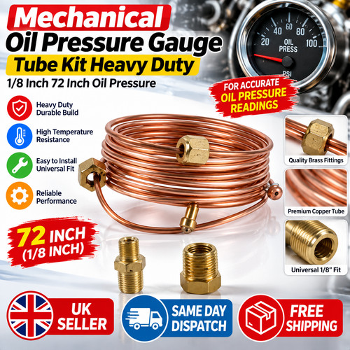Mechanical oil pressure gauge - pressure,