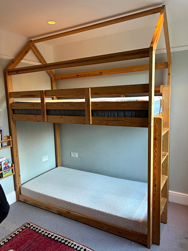 Wooden single bunk - wooden,