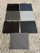 DFS 7x Super Club Leather Squares for Crafts or Patchwork 24cm x 20cm