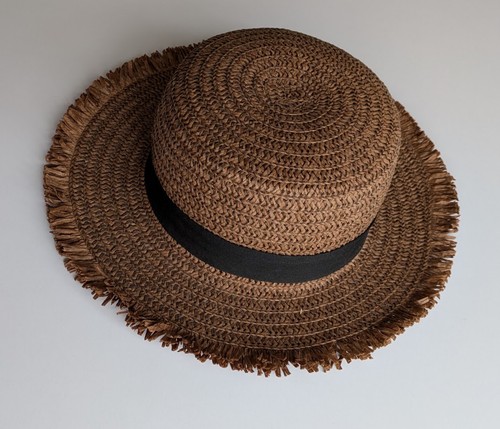 Straw sun hat - sun,