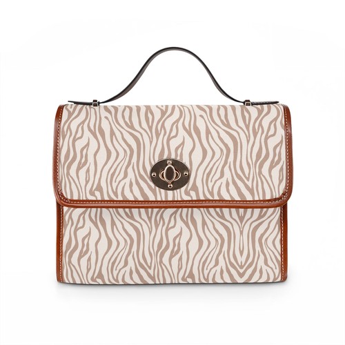 Neutral zebra print waterproof - neutral,