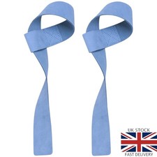Blue leather powerlifting - blue,