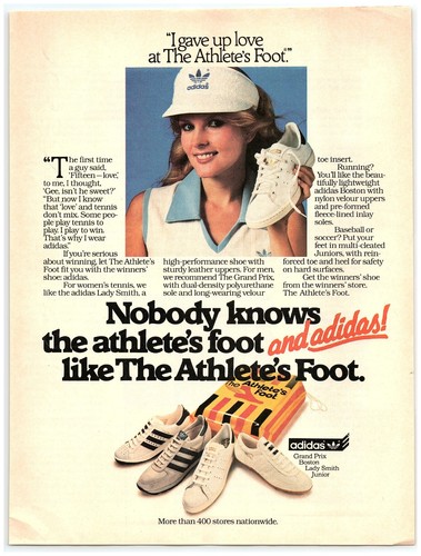 1982 print adidas - 1982,