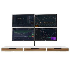 Quad Monitor Bundle - 4x HP