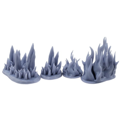 Fire and ice - and, paintable