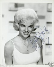 DIANA DORS Signed Photograph -