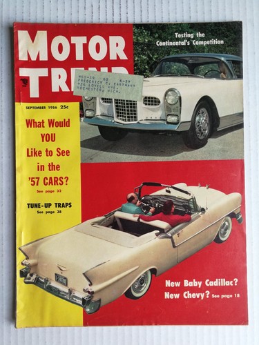 Motor trend magazine september - trend,