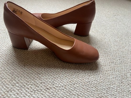 Clarks ladies tan leather - tan,