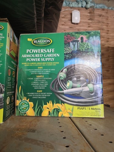 Powersafe armoured garden - armoured,