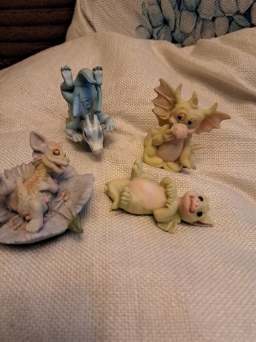 Whimsical pocket dragons - whimsical,