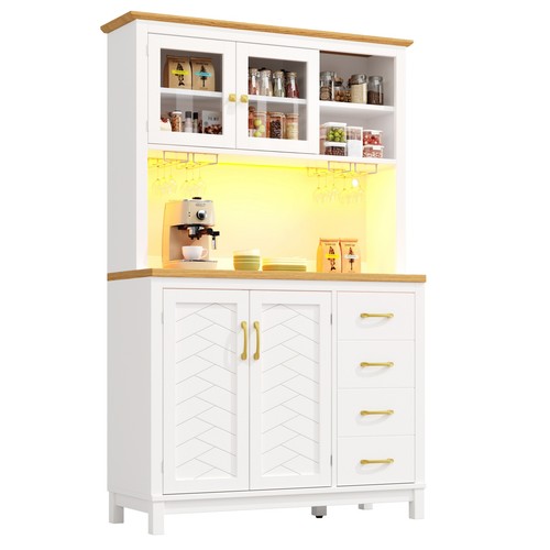 Led storage cabinet - storage, tall