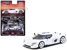 KOENIGSEGG CC850 WHITE W/CARDS