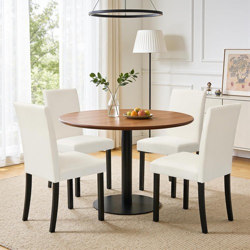 Upholstered dining chairs set - chairs,