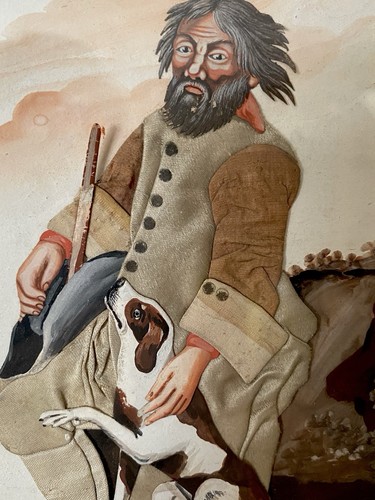 Antique late 18th folk art - antique, c.