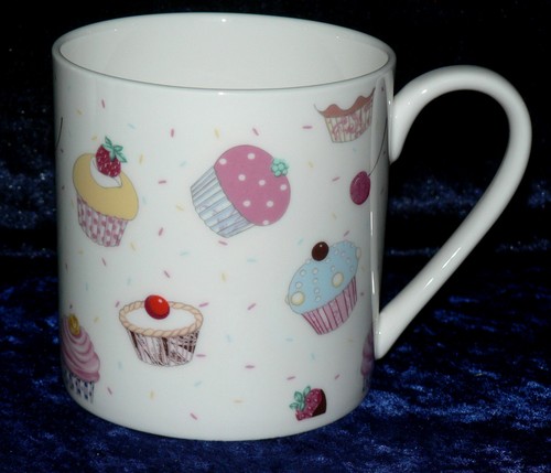 Cupcake pint bone china mug - pint,