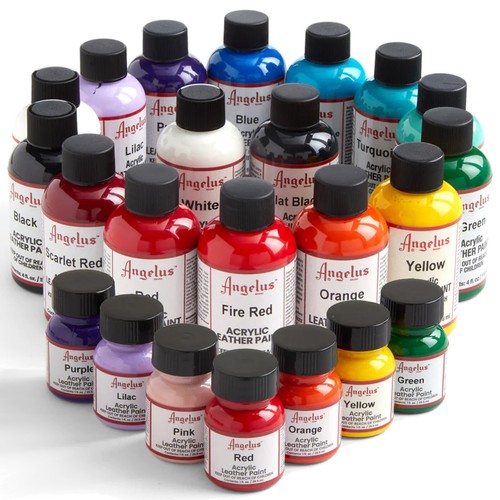 Angelus acrylic leather paint - acrylic,