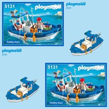 * Playmobil * SMALL FISHING BOAT 5131 * Spares * SPARE PARTS SERVICE *
