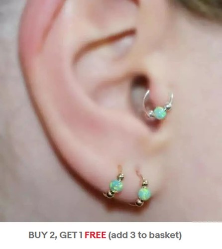 Small marbly opal - small,