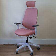 Pago Airform Office Chair w/ Headrest, Peach - Showroom Model