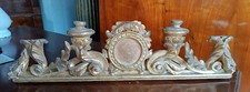 Antique altar candle holder