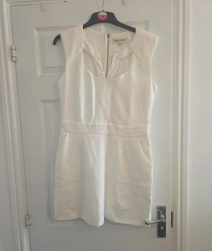 River island white - white, collared