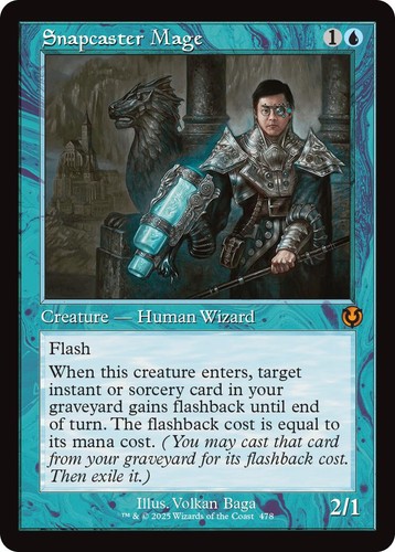 Snapcaster mage - mage, frame)