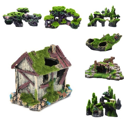 Aquarium tree house - aquarium,