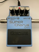 Boss CH-1 SUPER Chorus Guitar Effect Pedal from JAPAN JP Tested Working USED