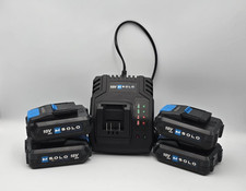 Mac Allister MC18 charger & 4x