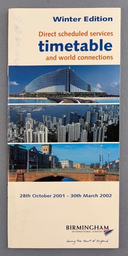 Birmingham airport timetable - birmingham,