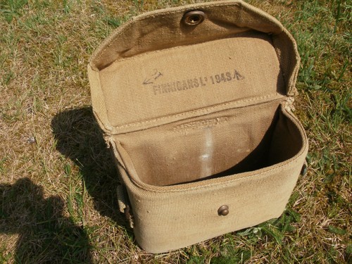 British army canvas binocular - british,