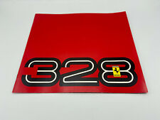 FERRARI 328 GTB/GTS FACTORY SALES BROCHURE | PROSPEKT | DEPLIANT | BOOK #394/85