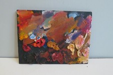 original Robert Lenkiewicz painting palette + COA from his estate after death