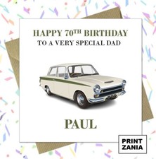 Personalised ford cortina - personalised,