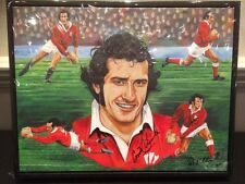 Rugby Gareth Edwards No 9 Strictly Signed Limited Edition Canvas Art By Killian