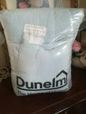 DUNELM KING SIZE DUCK EGG BLUE