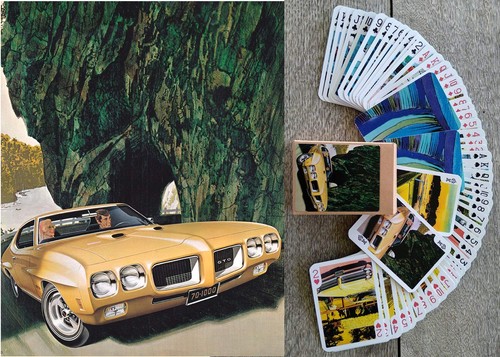 Classic cars playing cards - cars,